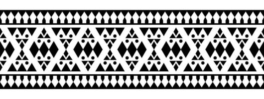 etnico confine ornamento. geometrico etnico orientale senza soluzione di continuità modello. banda vettore illustrazione. nativo americano messicano africano indiano tribale stile. design confine, tessile, tessuto, vestiario, tappeto.