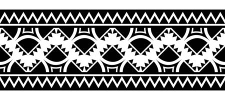 etnico confine ornamento vettore illustrazione. geometrico etnico orientale senza soluzione di continuità modello. nativo americano messicano africano indiano tribale stile. design confine, tessile, tessuto, vestiario, tappeto, batik.