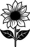 girasole - alto qualità vettore logo - vettore illustrazione ideale per maglietta grafico