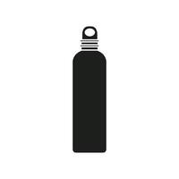 gli sport bottiglia icona vettore. bottiglia illustrazione cartello. sport simbolo. acqua logo. vettore