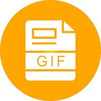 gif creativo icona design vettore