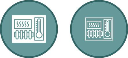 riscaldamento elemento vettore icona