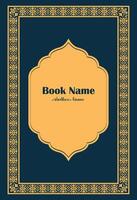copertina del libro islamico vettore
