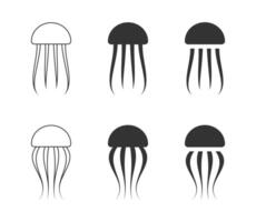 Medusa icona. semplice design. vettore illustrazione.