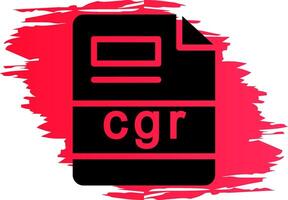 cgr creativo icona design vettore