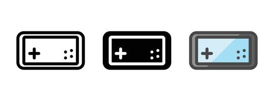 multiuso smartphone vettore icona nel schema, glifo, pieno schema stile