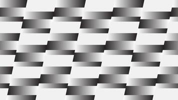 astratto geometrico dinamico nero e bianca pendenza vettore sfondo