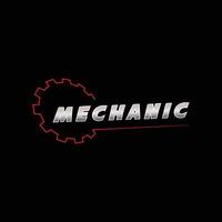 meccanico logo icona vettore design