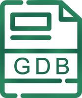 gdb creativo icona design vettore