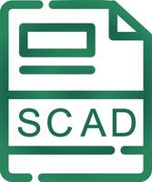 scad creativo icona design vettore