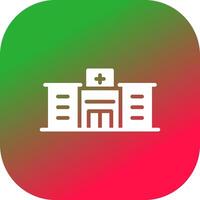 ospedale creativo icona design vettore