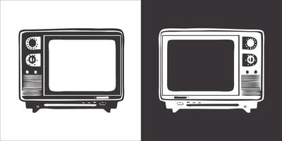 illustrazione vettore grafica di televisione icona