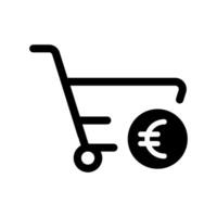 shopping pagamento design icona vettore