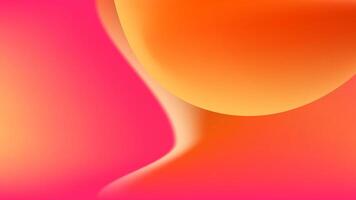 astratto sfondo elegante pendenza maglia arancia liscio liquido colore design vettore modello bene per moderno sito web, sfondo, copertina design