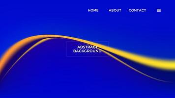 astratto sfondo elegante pendenza blu giallo liscio colore design vettore modello bene per moderno sito web, sfondo, copertina design