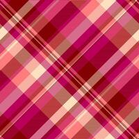 senza soluzione di continuità dai un'occhiata vettore di tartan plaid tessile con un' modello struttura tessuto sfondo.