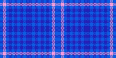 sollievo dai un'occhiata senza soluzione di continuità tartan, scarabocchio plaid modello vettore. Oca tessile tessuto sfondo struttura nel blu e indaco colori. vettore