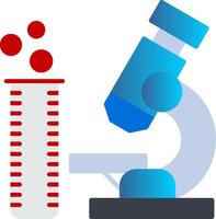 laboratorio piatto pendenza icona vettore