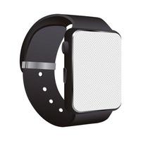 icona isolata dispositivo mockup smartwatch vettore