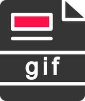 gif creativo icona design vettore