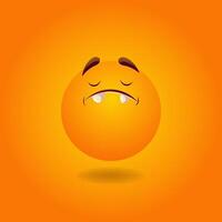 Sorridi o emoji. emozioni. design elemento per pubblicità, manifesti, stampe per vestiario, striscioni, copertine, figli di prodotti, siti web, sociale reti vettore