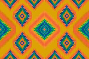 sud-ovest navajo modelli con triangoli, zigzag, quadri e fatto un passo motivi caratteristica di tradizionale sud-ovest nativo americano tribale per tessile e arredamento moda e Prodotto vettore