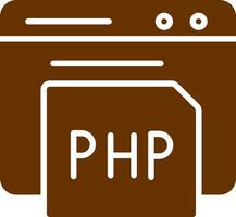 php vettore icona