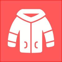 inverno giacca vettore icona