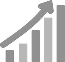 statistiche vettore icona