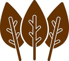 tabacco foglie vettore icona