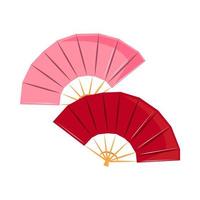 accessori per ventilatori asiatici vettore