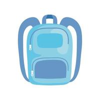 icona della borsa di scuola vettore
