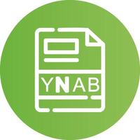 ynab creativo icona design vettore