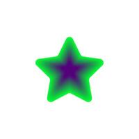 verde blu stella vettore transizione arredamento astrattiva elemento