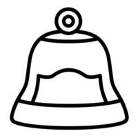 elegante campana schema icona nel vettore formato per notifica disegni.