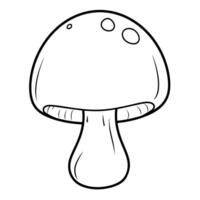 adorabile fungo schema icona nel vettore formato per natura disegni.