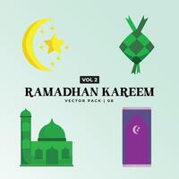 Ramadhan o Ramadan Arabo ornamento vettore eps icona illustrazione