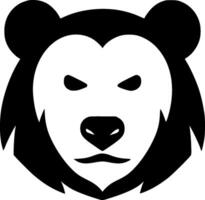 orso - minimalista e piatto logo - vettore illustrazione