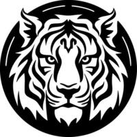 tigre - minimalista e piatto logo - vettore illustrazione