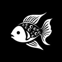 pesce pagliaccio, minimalista e semplice silhouette - vettore illustrazione