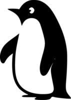 pinguino - minimalista e piatto logo - vettore illustrazione