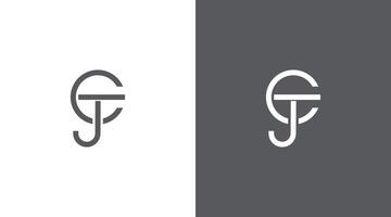 jtc lettera logo disegno, tcj icona marca identità design monogramma logo minimalista logo design ctj 3 lettera logo vettore