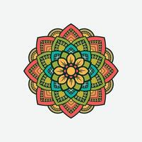 colorato mandala. Vintage ▾ decorativo elementi per sfondi con islamico, Arabo, Turco, indiano, ottomano motivi vettore