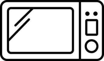 microonde schema vettore illustrazione