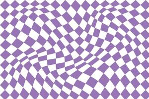 un' viola a strisce sfondo con un' modello di Linee un' viola modello con un' geometrico modello di piazze viola polka puntini su un' bianca sfondo vettore