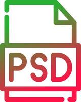 PSD file creativo icona design vettore