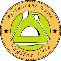 logo del ristorante moderno di vettore