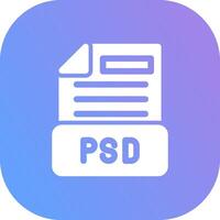 PSD file creativo icona design vettore