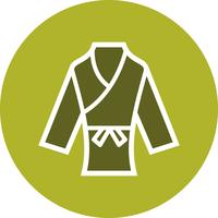 illustrazione vettoriale di karate icona