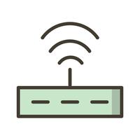 Icona del router di vettore